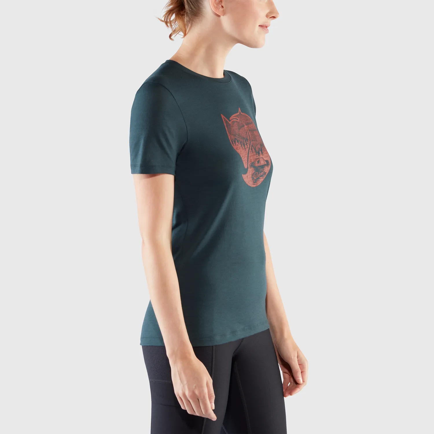 Abisko Wool Fox SS W - Slika 6